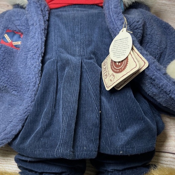 Boyds Bear 904021 Plushed Stuffed 14" Karina Burrbruin with Blue Coat and Hood - Picture 10 of 12